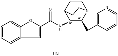 Bradanicline hydrochloride 구조식 이미지