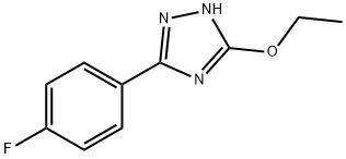 1H-1,2,4-Triazole,3-ethoxy-5-(4-fluorophenyl)-(9CI) Structure