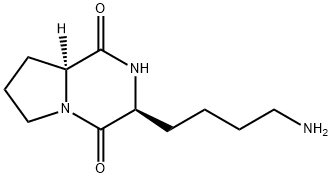 cyclo(lysyl-prolyl) Structure