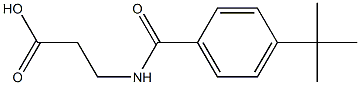 3-(4-TERT-BUTYL-BENZOYLAMINO)-PROPIONIC ACID(WXC09925) Structure