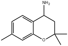 (2,2,7-trimethyl-3,4-dihydro-2H-chromen-4-yl)amine(SALTDATA: HCl) Structure