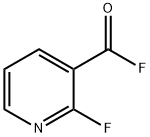 3-Pyridinecarbonylfluoride,2-fluoro-(9CI) Structure