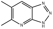 v-트리아졸로[4,5-b]피리딘,5,6-디메틸-(6Cl) 구조식 이미지