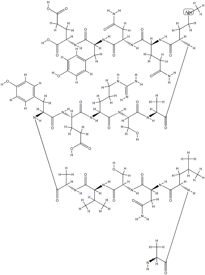 베타-프레프로타키키닌(111-126) 구조식 이미지