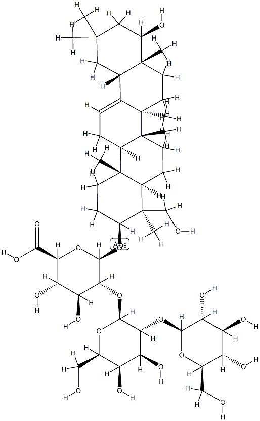 Soyasaponin Ba Structure