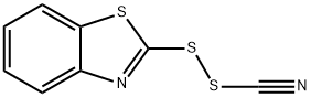 2-벤조티아졸술페니산,무수물(HSCN(6CI)) 구조식 이미지