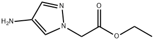 ethyl 2-(4-amino-1H-pyrazol-1-yl)acetate 구조식 이미지