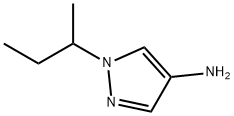 1-(butan-2-yl)-1H-pyrazol-4-amine 구조식 이미지