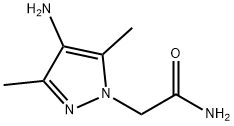 2-(4-amino-3,5-dimethyl-1H-pyrazol-1-yl)acetamide Structure