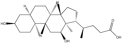 3-hydroxy-polydeoxycholic acid Structure