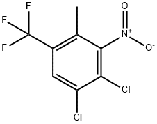 3,4-Dichloro-2-nitro-6-(trifluoromethyl)toluene 구조식 이미지