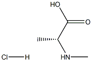 H-N-Me-D-Ala-OH.HCl 구조식 이미지