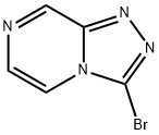 3-BroMo-[1,2,4]트라이아졸로[4,3-a]피라진 구조식 이미지
