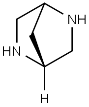 (1R,4R)-2,5-diazabicyclo[2.2.1]heptane Structure