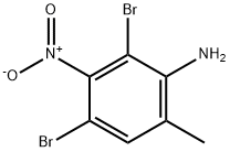 2,4-Dibromo-6-methyl-3-nitroaniline Structure