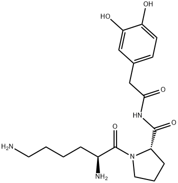 dopamine, Lys-Pro-amide- Structure