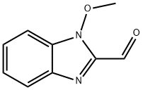 1H-벤즈이미다졸-2-카르복스알데히드,1-메톡시-(9CI) 구조식 이미지