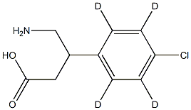 Baclofen-d4 Structure