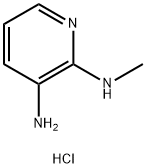 2-N-Methylpyridine-2,3-Diamine Dihydrochloride 구조식 이미지