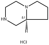 피롤로[1,2-a]피라진,옥타히드로-,염산염(1:1),(8aS)- 구조식 이미지