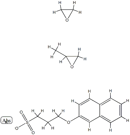 120478-49-1 Polyethylene,Propyleneglycol (beta-Naphthyl) (3-Sulfopropyl) Diether, Potassium Salt