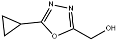 (5-cyclopropyl-1,3,4-oxadiazol-2-yl)methanol(SALTDATA: FREE) Structure