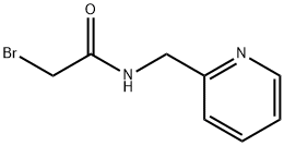2-브로모-N-(피리딘-2-일메틸)아세트아미드(SALTDATA:HCl) 구조식 이미지