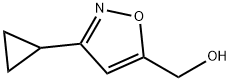 (3-cyclopropyl-5-isoxazolyl)methanol(SALTDATA: FREE) Structure