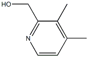 2-Pyridinemethanol,3,4-dimethyl-(9CI) Structure