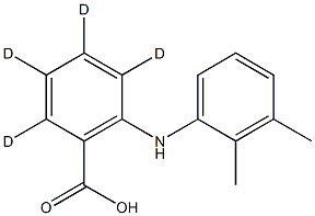 MefenaMic-d4산 구조식 이미지