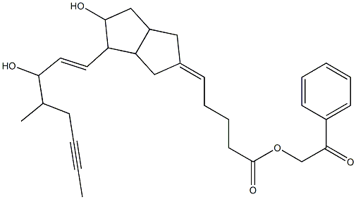 iloprost phenacyl ester Structure