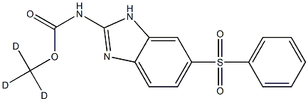 Fenbendazole sulfone-D3 Structure