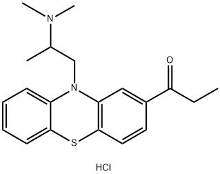 PROPIONYLPROMAZINE HYDROCHLORIDE VETRAN& 구조식 이미지