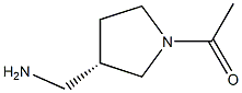 1-[(3S)-3-(aMinoMethyl)pyrrolidin-1-yl]ethan-1-one Structure