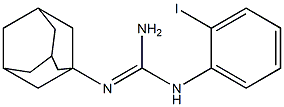 N-adamanty-1-yl-N'-(2-iodophenyl)guanidine Structure
