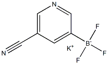 Potassium (5-cyanopyridin-3-yl)trifluoroborate Structure