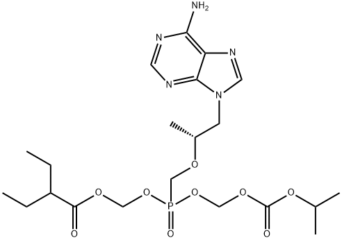 Tenofovir Fumarate Structure