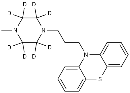 Perazine-d8 Structure