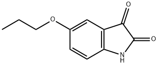 5-propoxyindoline-2,3-dione Structure