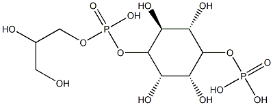 glycero-3-phosphoinositol 4-phosphate Structure