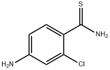 4-AMino-2-chlorothiobenzaMide, 97% Structure