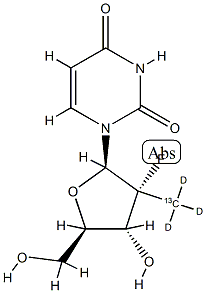 PSI-6206 13CD3 구조식 이미지