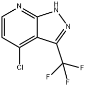 4-chloro-3-(trifluoromethyl)-1H-pyrazolo[3,4-b]pyridine(WXFC0588) Structure