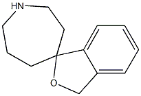 Spiro[4H-azepine-4,2'(3'H)-benzofuran], 1,2,3,5,6,7-hexahydro- Structure