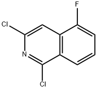 1,3-DICHLORO-5-FLUOROISOQUINOLINE Structure