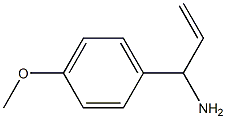 1-(4-methoxyphenyl)prop-2-en-1-amine 구조식 이미지