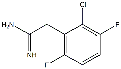 2-(2-chloro-3,6-difluorophenyl)acetamidine Structure