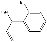 1-(2-bromophenyl)prop-2-en-1-amine Structure