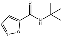 5-Isoxazolecarboxamide,N-(1,1-dimethylethyl)-(9CI) Structure