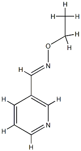 3-Pyridinecarboxaldehyde,O-ethyloxime,[C(E)]-(9CI) Structure